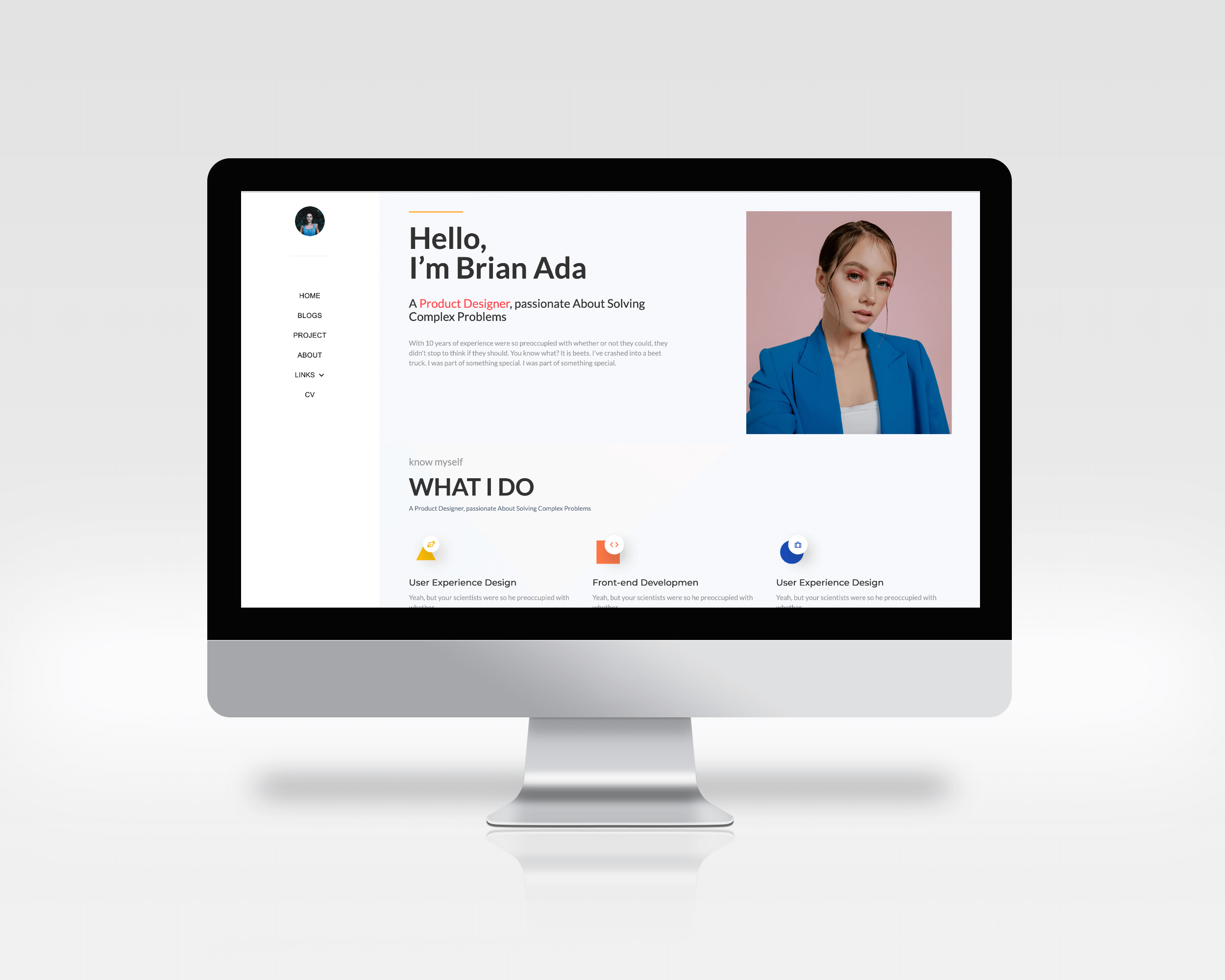 Webflow ｜个人简历与作品集风格的主题模版